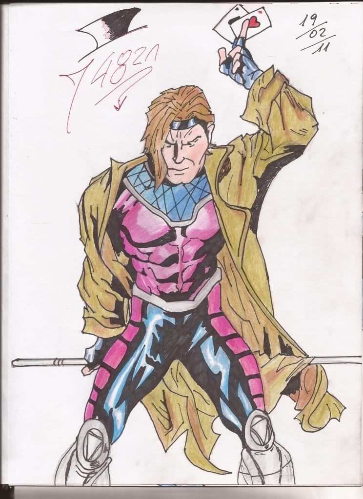 Megapost: Mis dibujos de superheroes y villanos Megapost: Mis dibujos de superheroes y villanos