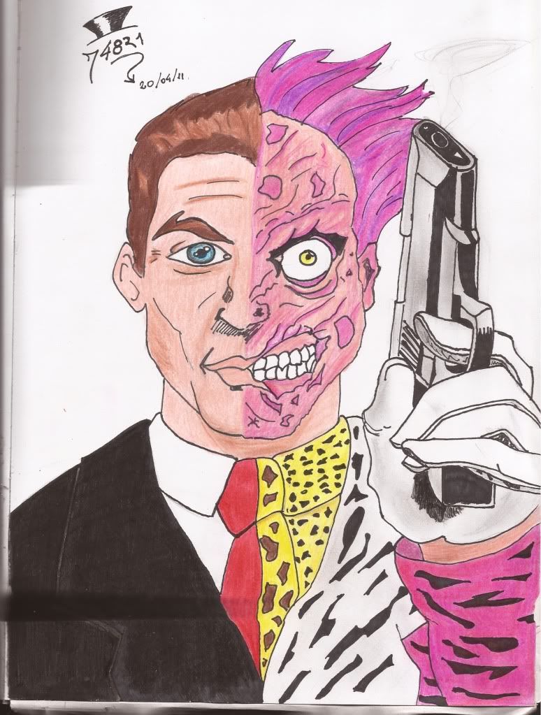 Megapost: Mis dibujos de superheroes y villanos Megapost: Mis dibujos de superheroes y villanos