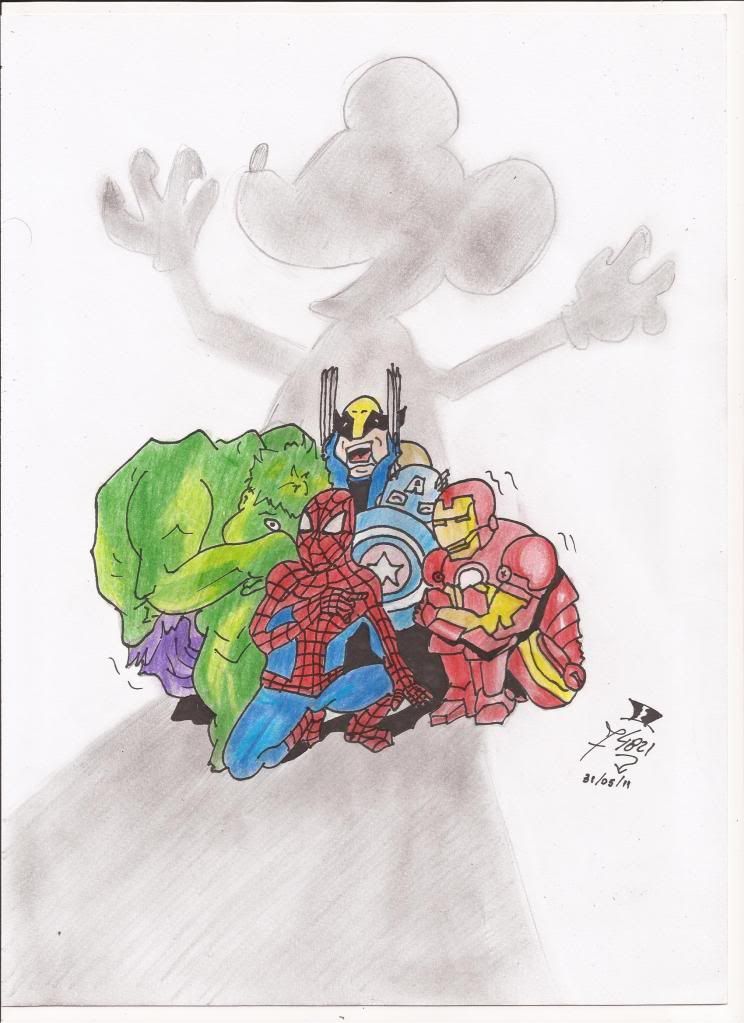 Megapost: Mis dibujos de superheroes y villanos Megapost: Mis dibujos de superheroes y villanos