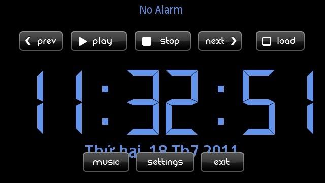     Night Stand Music Alarm