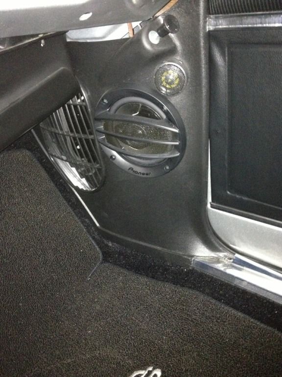 67 Nova kick panel speaker options?? Chevy Nova Forum