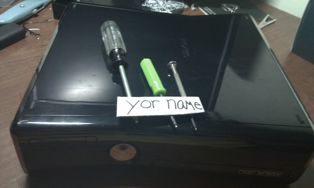 Hardware Mods [Slim] how to take apart/ put back together a xbox 360