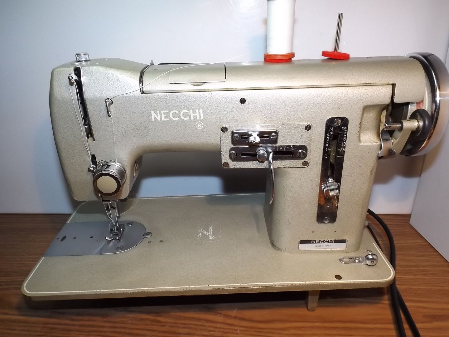 NECCHI Industrial Strength HEAVY DUTY Sewing Machine LEATHER eBay