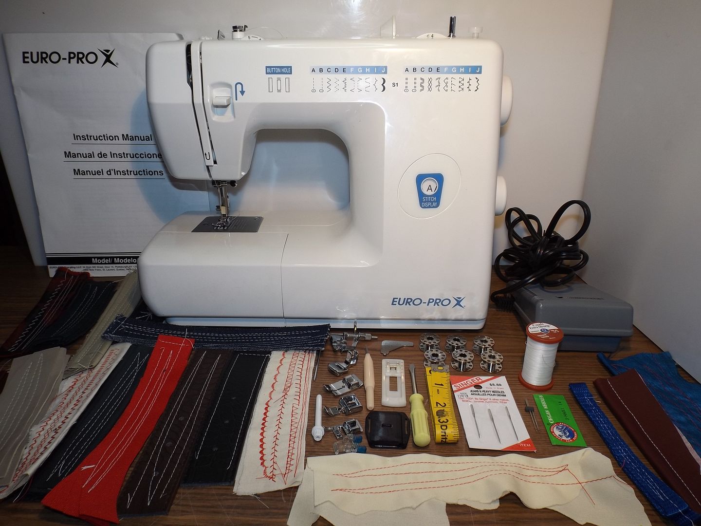 EUROPRO Industrial Strength HEAVY DUTY Sewing Machine LEATHER eBay