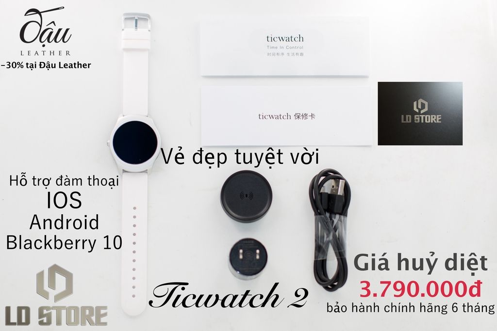 LDstore.vn - Chuyên Smartwatch Giá Huỷ Diệt - Ticwatch - Huawei Watch - 2