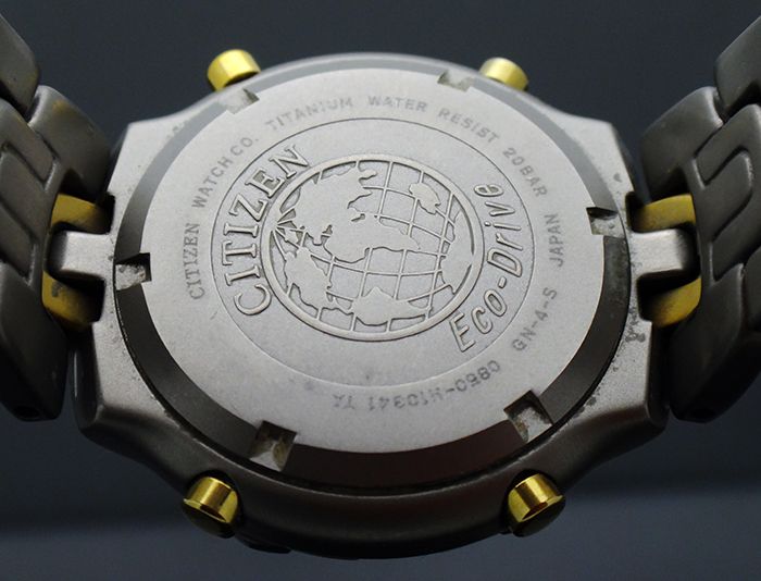 citizen alarm chronograph titanium