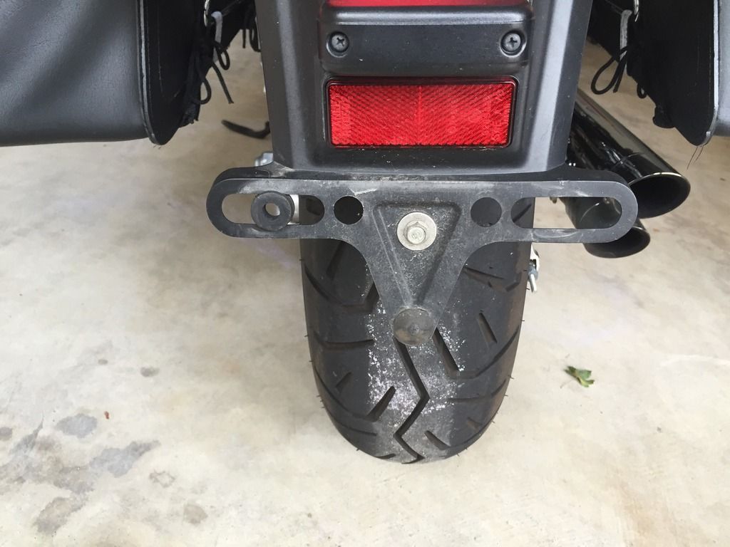License plate fell off! Honda Shadow Forums
