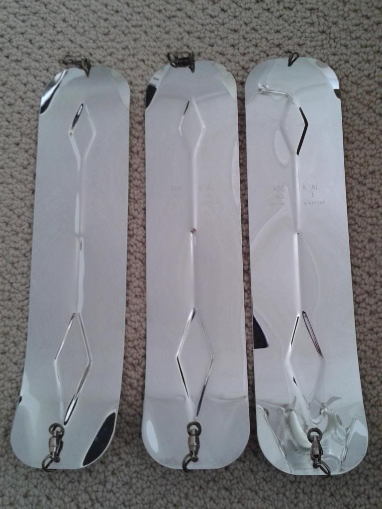 New Chrome flashers/ dodgers SportFishing BC