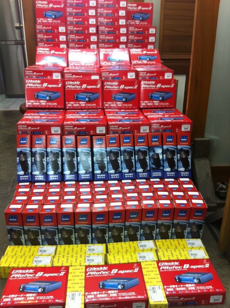 ===  หัวเทียน NGK === ปั๊มติ๊ก WALBRO === ปรับบูส ไฟฟ้า PROFEC B SPEC 2 ===BOSCH 044