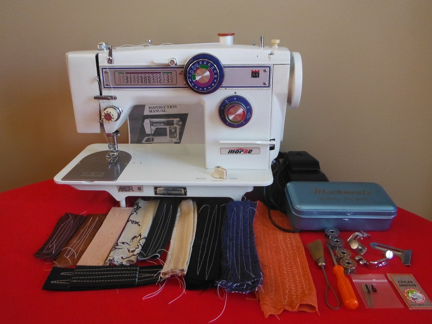 MORSE Industrial Strength HEAVY DUTY Sewing Machine Tooling Leather eBay