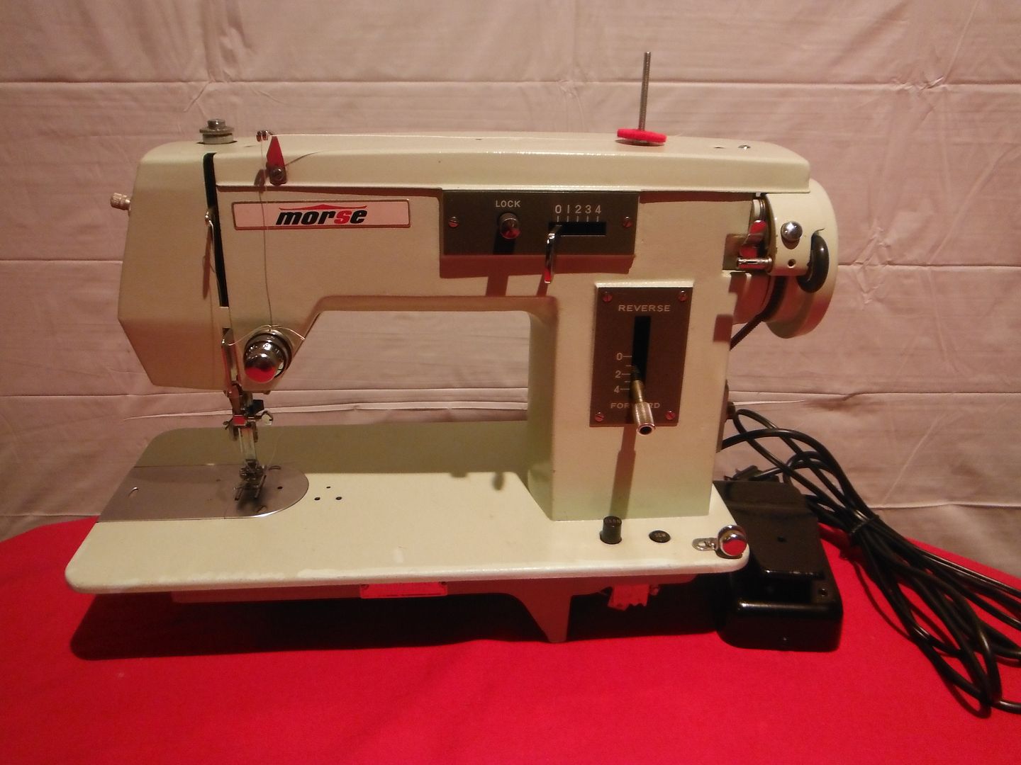 MORSE Industrial Strength HEAVY DUTY Sewing Machine LEATHER eBay