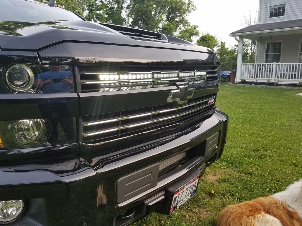 The Behind The Grill Light Bar Page 2 Chevy and GMC Duramax Diesel