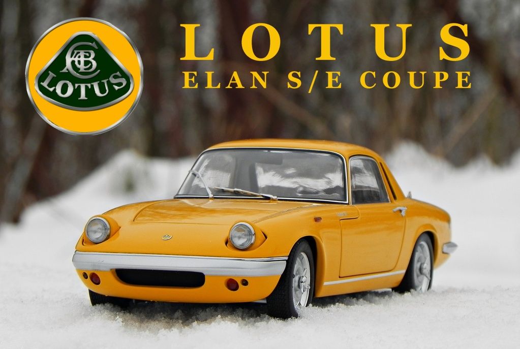 Lotus Elan equipo especial cabeza fija y soltar cabeza Coupe Modelos Hoja de ventas 