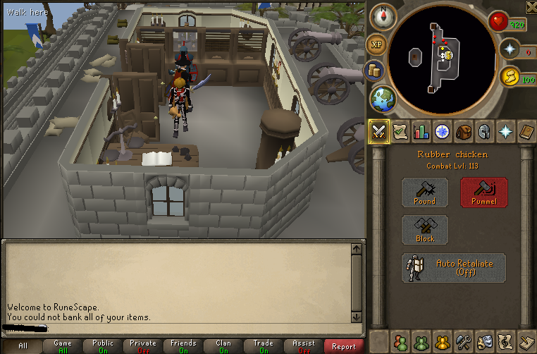 Old main 282Qp,Full void elite+ def, Fighter torso + hat , Rubber chicken Sell & Trade Game