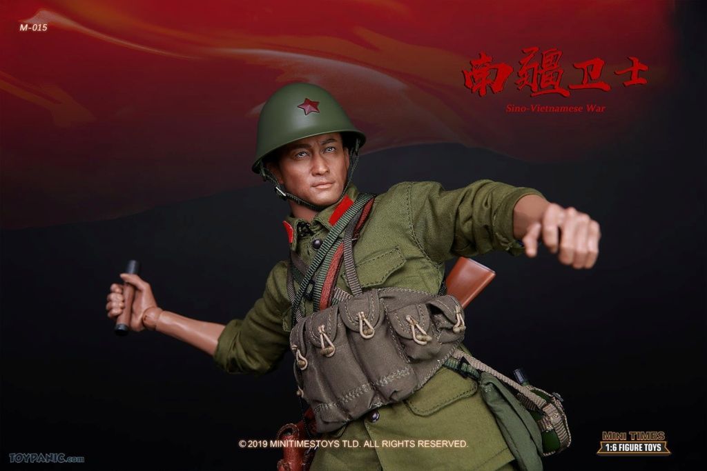1//6 Scale Soldiers Model China PLA Sino-Vietnames War Head Carving Head Sculpt