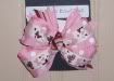 Baby pink butterfly bow