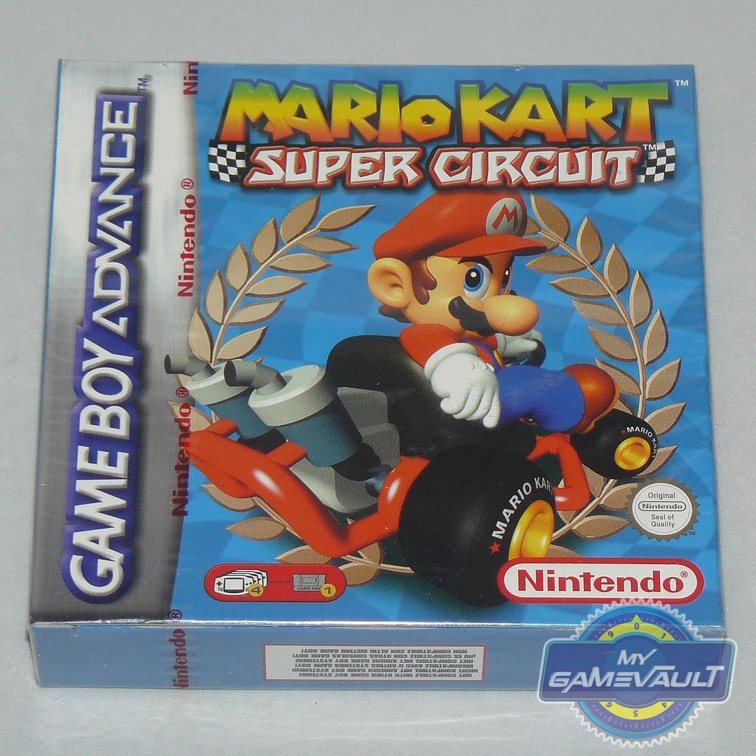 Mario Kart Super Circuit Nintendo Game Boy Advance Gba Game Pal New Sealed Ebay 4868