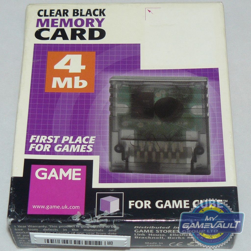 Nintendo Gamecube Memory Card BY Game 4MB 59 Blocks IN Original BOX eBay