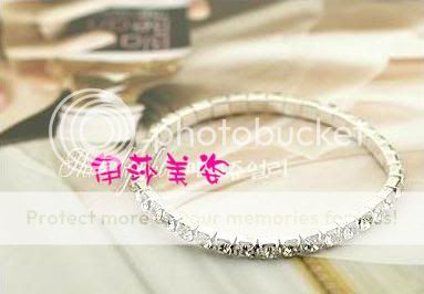 Fashion One Circle Exquisite Full Rhinestone Crystal Bracelet br258 