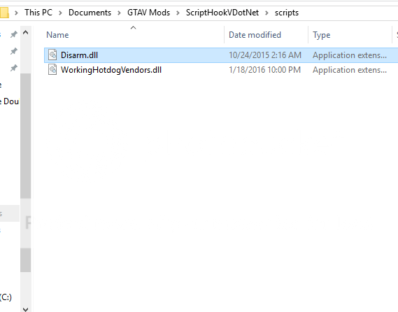 no scripts folder in gta 5